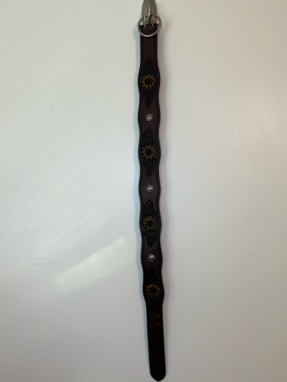 Shyanne Brown Sunflower Western-Inspired Belt